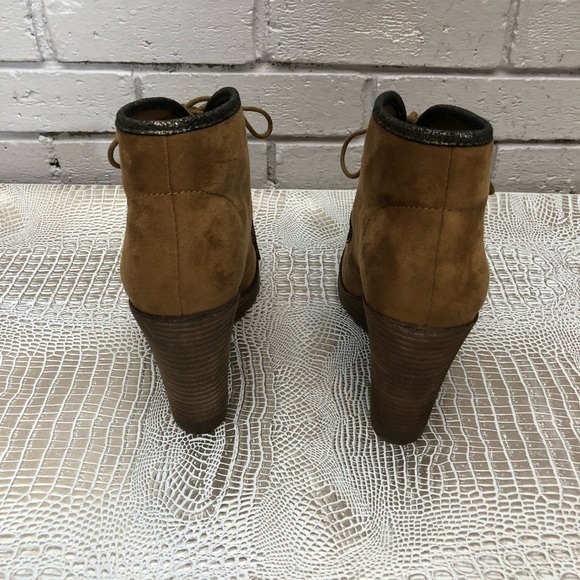 Anthropologie Vanessa Wu Wedge Booties - Picture 7 of 8